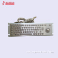 Anti-riot Metal Keyboard ug Track Ball